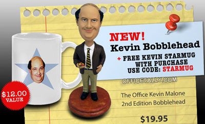 The Office Kevin Bobblehead