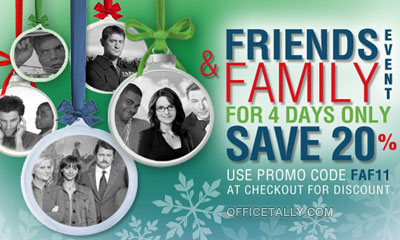 Friends and Family discount