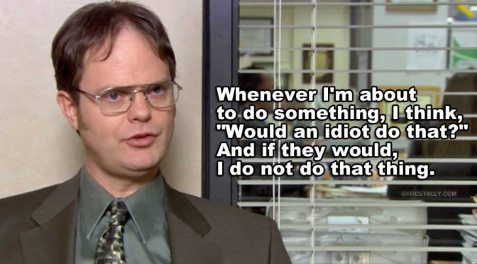 The Office quotes: Dwight in Business School • OfficeTally