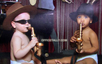 The Office Jazz Babies Poster