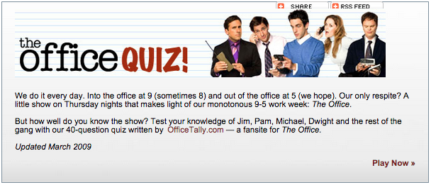 The Office Quiz