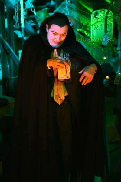 The Office Halloween: Creed as Dracula