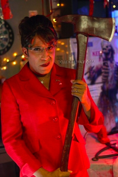 The Office Halloween: Oscar as Sarah Palin
