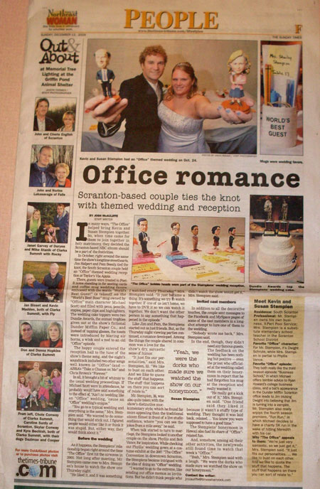 the_office_wedding_newspaper