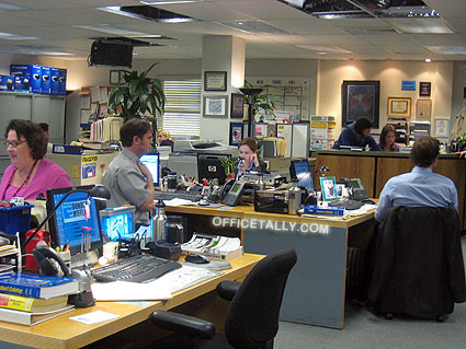The Office Set Visit 2010