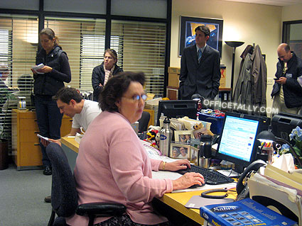 The Office Set Visit 2010