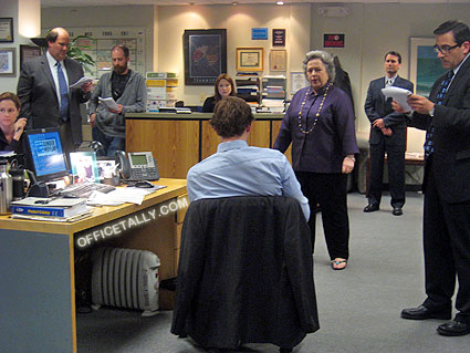 The Office Set Visit 2010