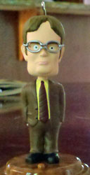 Hallmark Keepsake Ornament Dwight Bobblehead