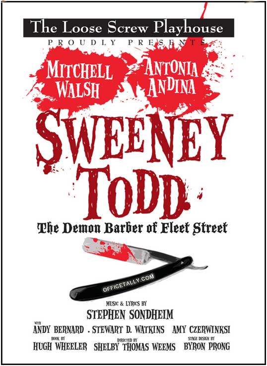 Sweeney Todd Playbill