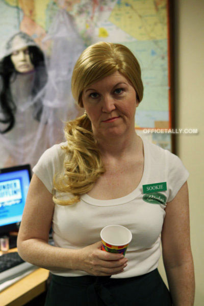 The Office: Costume Contest Kate Flannery Meredith Sookie Stackhouse