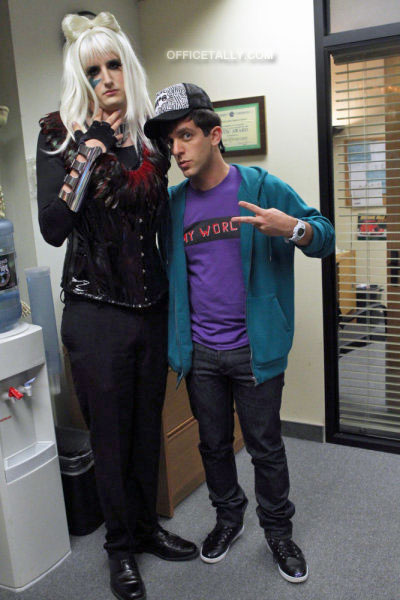 The Office: Costume Contest Gabe Lady Gaga Ryan Justin Bieber