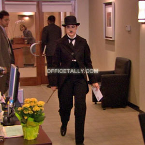 The Office: Pam Halloween Costume Charlie Chaplin