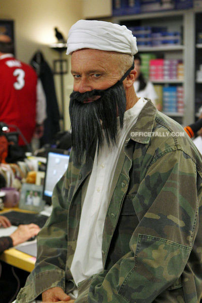 The Office: Spooked, October 27, 2011: Creed as Osama bin Laden