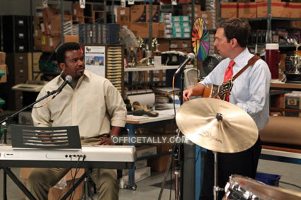 The Office The Sting Ed Helms Craig Robinson Andy Andrew Bernard Darryl Philbin