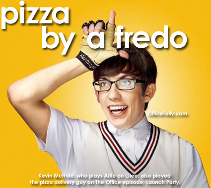 Glee Artie Kevin McHale The Office Pizza By Alfredo