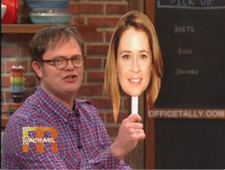 Rainn Wilson Rachael Ray