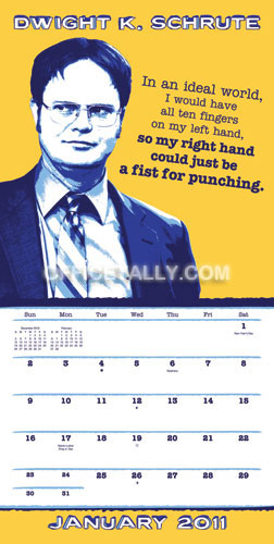 The Office 2011 Wall Calendar