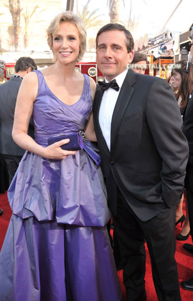 Steve Carell Jane Lynch 2011 SAG Awards