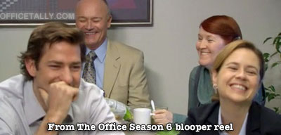 The Office Season 6 blooper reel