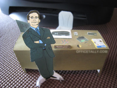 Michael Scott Paper Doll