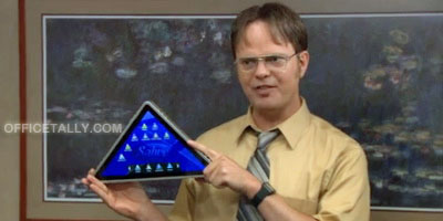 The Office Pyramid tablet