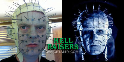 Dwight Schrute The Office Halloween Pinhead Hellraiser