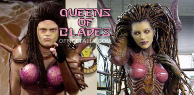 Dwight Schrute The Office Halloween StarCraft Queen of Blades Sarah Kerrigan