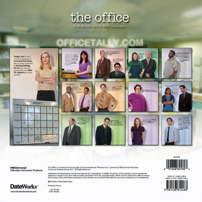 The Office 2011 Wall Calendar