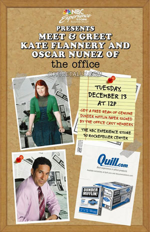 Meet Kate Flannery and Oscar Nunez