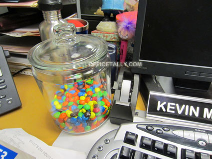 The Office: Kevin's M&Ms jar