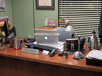 The Office: Andy Bernard's desk