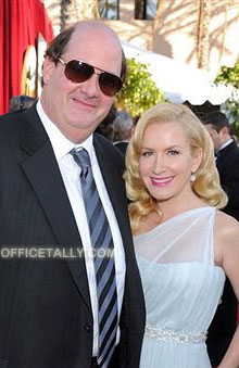 The Office: Brian Baumgartner and Angela Kinsey