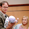 The Office: Jury Duty with Rainn Wilson (Dwight Schrute) and Angela Kinsey (Angela Martin)