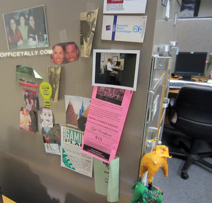 The Office: Kelly's desk