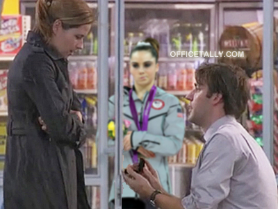 McKayla Maroney is not impressed with The Office