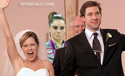 McKayla Maroney is not impressed by The Office