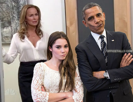 McKayla Maroney and President Obama are not impressed