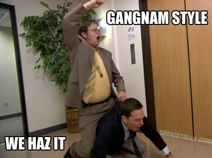 The Office Gangnam Style