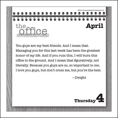 The Office 2013 Calendar