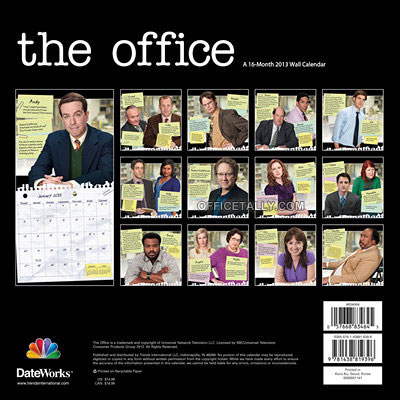 The Office 2013 Calendar