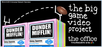 Quill Dunder Mifflin Superbowl Ad Contest