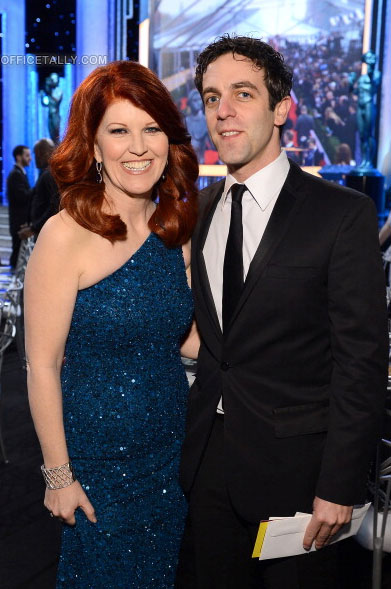 SAG Awards: Kate Flannery and B.J. Novak