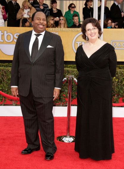 SAG Awards: Leslie David Baker and Phyllis Smith