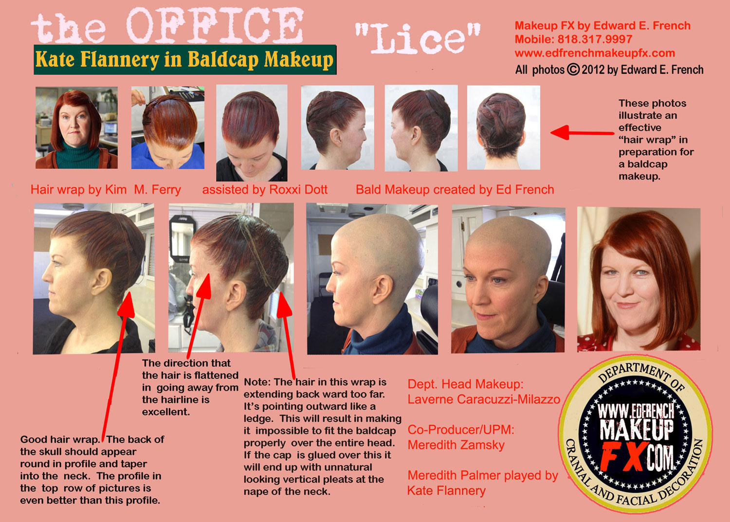 How Meredith became bald in 'Lice' • OfficeTally