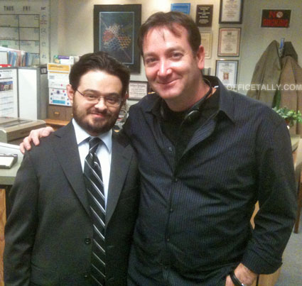 The Office: Junior Salesman, David Rogers, director, with Noel "Troy L. Underbridge" Petok