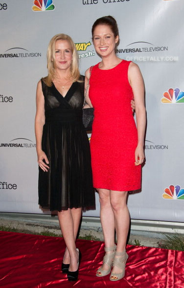 The Office Series Finale Wrap Party: Angela Kinsey and Ellie Kemper