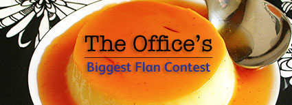 The Office's Biggest Flan Contest