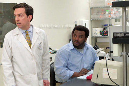 The Office: Paper Airplane Ed Helms Craig Robinson