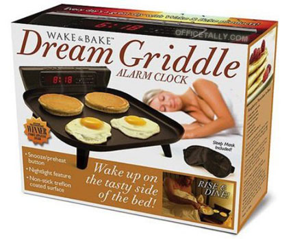 Wake & Bake Dream Griddle Alarm Clock