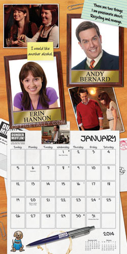 The Office 2014 Wall Calendar